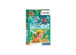 Clementoni Jigsaw Puzzle Super Color Jurassic World 2x20pcs. Boden