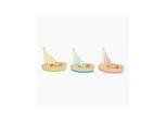 Small Foot - Bath Toy Wooden Sailboats Set of 3