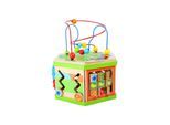 Small Foot - Wooden Activity Cube with Motor Skills Spiral Safari
