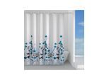 Gedy Duschvorhang blaue Blume 180x200 cm