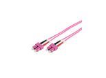 DIGITUS Fiber Optic Multimode Patch Cord - 2m - Rosa - 2 meter