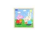 Barbo Toys Peppa Pig - Wooden Puzzle - Rebecca Rabbit