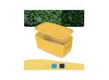 Leitz MyBox Cosy Klein mit Deckel, Aufbewahrungsbox Warmes Gelb