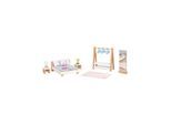 Goki Wooden Doll Furniture Bedroom 18pcs.