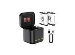 TELESIN S0-BCG-10-TGP GoPro Triple Charger