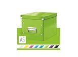 Leitz Click & Store WOW Aufbewahrungs- und Transportbox Cube Mittel Grün