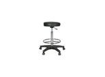 Walimex - stool - artificial leather - black