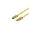 Deltaco patch cable - 1.5 m - yellow - Gelb - 1 meter