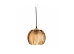 Bloomingville - Adar Glass Pendant Lamp 22x20 cm - Brown