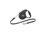 Flexi Standard leash S 5M 12 kg black