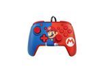 PDP Faceoff Deluxe+ Audio Wired Controller - Mario - Wired Controller
