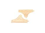 Bigjigs Wooden Rails - T-junction 2 pcs.