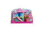 Barbie Mini land Dream House - Pink Slide & Swing