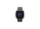 Fitbit Sense 2 - graphite aluminium - smart watch with infinity band - shadow grey