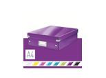 Leitz Click & Store WOW Organisationsbox Mittel Violett