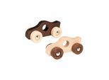 Goki Wooden Push Figure Race Car