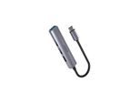 Unitek - hub - 4-in-1 USB C - 4 ports USB-Hubs - 4 - Grau