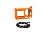 Sunnylife Silicone Case with Strap for Action 5 Pro - Orange