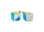 Goki Soft Cube with crinkle foil and Bel Whale