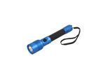 Maxell UV LED flashlight IP44 aluminum blue