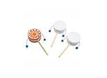 Colorations - Decorate your own Monkey Drum Set of 12