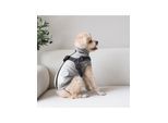 Nordic Paws - Dogcoat Thor with harness - Light Grey - 35 cm