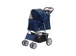Pawise - Stroller For Cats And Dogs Blue 68x46x100 cm