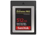 SANDISK Extreme Pro CFexpress - 1700MB/s - 512GB