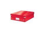 Leitz Click & Store WOW Organisationsbox Mittel Rot