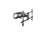 Gembird WM-80RT-02 - mounting kit - Rotate & Tilt - for LCD TV - fine texture black 60 kg 80" 200 x 200 mm