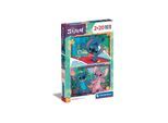 Clementoni Jigsaw Puzzle Super Color Disney Stitch 2x20pcs. Boden