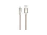 GreyLime Braided USB-A to MFi Lightning Cable Beige 2 m