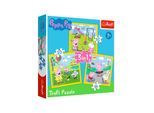 Trefl Puzzle - Peppa Pig - Peppas Happy Day (3in1) Boden