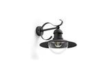 Philips Topiary wall lantern black 1x60W 230V