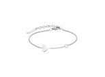 Armband LIEBESKIND BERLIN "Schmuck Geschenk Edelstahl Armkette Herz", silber (edelstahlfarben), Armbänder, Damen, 20cm, Edelstahl, Armband