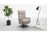 TV-Sessel SIT & MORE "Triple Seven Xtra large, bis 200kg belastbar, mit Herz-Waage Funktion", grau (elefant), B:86cm H:120cm T:86cm, 100%Polyester, Sessel, inkl. Kopfteil- & Drehfunktion, wahlweise mit Akku und Aufstehhilfe