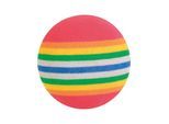 Jolly Paw Katzenspielzeug Regenbogen Schaumstoffbälle (4er-Pack)