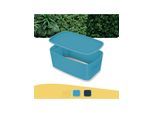 Leitz MyBox Cosy Klein mit Deckel, Aufbewahrungsbox Sanftes Blau