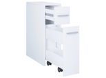 Mid.you Unterschrank , Weiss , Kunststoff , 3 Schubladen , 19.9x61.4x45 cm , stehend , Badezimmer, Badmöbelsets & -serien, Badmöbelserien