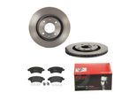 BREMBO Bremsensatz, Scheibenbremse 142055082 Vorderachse innenbelüftet 266mm 20mm für Citroën Peugeot