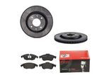 BREMBO Bremsensatz, Scheibenbremse 142054253 Vorderachse Geschlitzt 266mm 22mm für Peugeot Citroën Opel FENGSHEN Vaughall DS (DF-PSA)