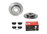 BREMBO Bremsensatz, Scheibenbremse 142055251 Hinterachse voll 240mm 11mm für ALFA ROMEO Ford Fiat LANCIA ABARTH DAIHATSU (FAW)