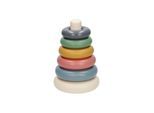 Cavallino Toys Stacking rings Pastel colors 7 pcs.
