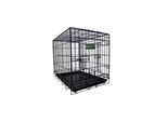 Active Canis Travel Dog Car Cage giant L124 W76 H84 Cm Black