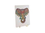 Creative Craft Group Wooden Jigsaw Puzzle Elephant 132pcs. Holz