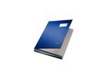 Leitz - classification folder - 20 parts - for A4 - tabbed - blue