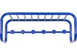Garderobenleiste SPINDER DESIGN "RETRO Garderobe", blau (ultramarine), B:72cm H:24,8cm T:35,2cm, Metall, Garderobenhalter
