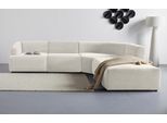 Ecksofa "LYZA L-Form links/rechts, Modularsofa "XL", Maße B/T/H: 287/267/74 cm", beige (creme), B:287cm H:74cm T:267cm, 100% Polyester, LEGER HOME BY LENA GERCKE, Sofas, Ecksofa, aus 4 Modulen, zusammen oder einzeln stellbar