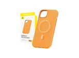 Baseus Magnetic Phone Case for iPhone 15 Plus Fauxther Series (Orange)