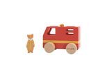 Trixie Baby Wooden Animals Fire Truck Small
